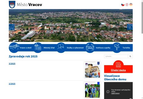 Zobrazit webové stránky Vracovský zpravodaj