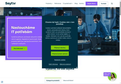 Seyfor, a.s. nabízí práci na pozici Designer systémů v oblasti vodohospodářství v obci Praha