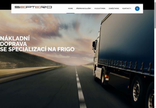 Septero s.r.o. nabízí práci na pozici Řidič nákladního vozu v obci Praha