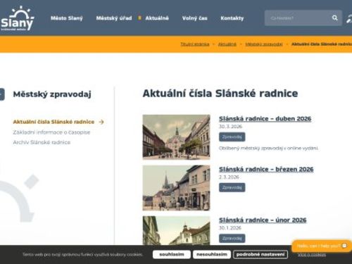 Zpravodaj Slánská radnice