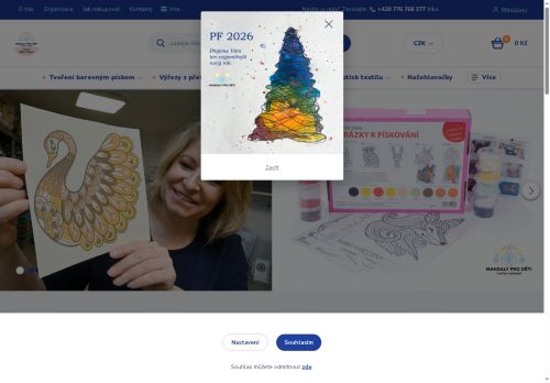 Zobrazit webové stránky Mandaly pro děti, Jitka Martinkovičová