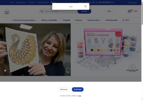 Zobrazit webové stránky Mandaly pro děti, Jitka Martinkovičová