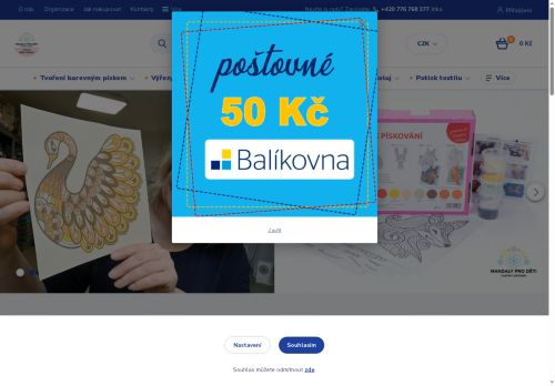 Zobrazit webové stránky Mandaly pro děti, Jitka Martinkovičová