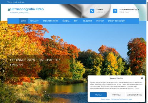 Zobrazit webové stránky Ultrasonografie Plzeň - MUDr. Ida Prokopová Faresová