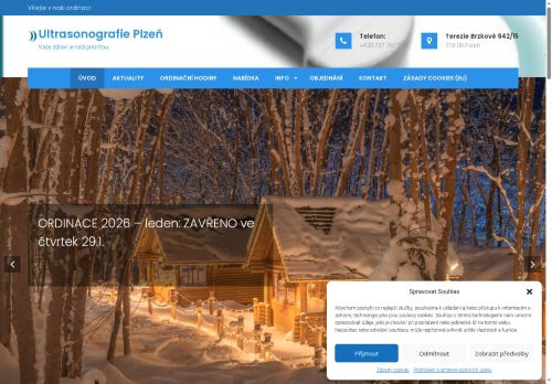 Zobrazit webové stránky Ultrasonografie Plzeň - MUDr. Ida Prokopová Faresová