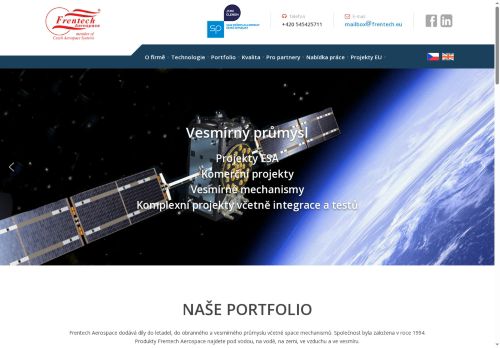 Frentech Aerospace s.r.o. nabízí práci na pozici Montážní dělníci výrobků a zařízení v obci Brno