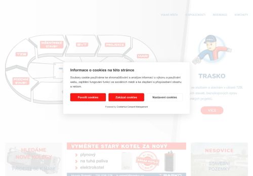 Zobrazit webové stránky TRASKO, a.s.