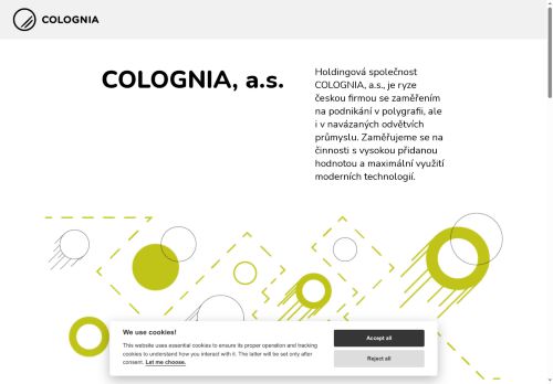 Colognia press, a.s. nabízí práci na pozici přípravář/ka výroby v obci Ovčáry