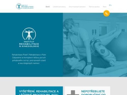 Institut rehabilitace a kineziologie - rehabilitační ambulance
