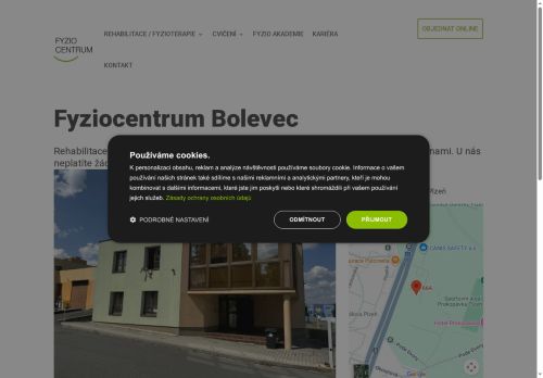 Zobrazit webové stránky Rehabilitační zařízení M+P - rehabilitační ordinace MUDr. Karel Pitr, Ph.D.