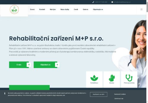 Zobrazit webové stránky Rehabilitační zařízení M+P s.r.o.