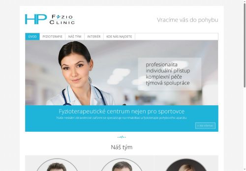 Zobrazit webové stránky HP Fyzioclinic s.r.o.