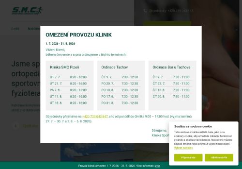 Zobrazit webové stránky SportsMed Consultation s.r.o. - MUDr. Petr Nepraš