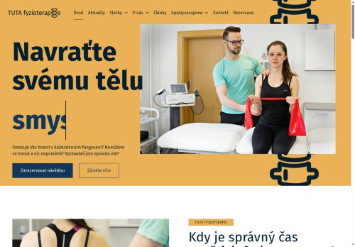 Zobrazit webové stránky TUTA fyzioterapie