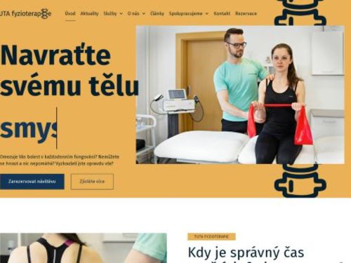 TUTA fyzioterapie