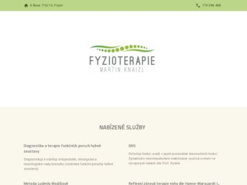 Fyzioterapie Martin Knaizl