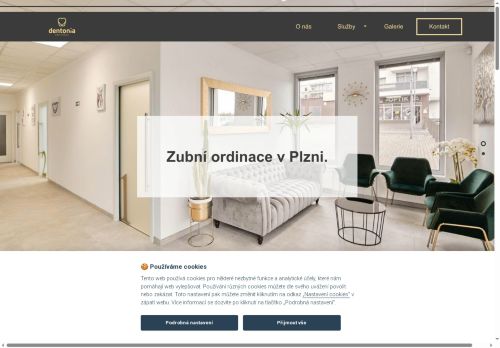Zobrazit webové stránky Zubní ordinace DENTONIA - MDDr. Antonia Vuković, MDDr. Tereza Sedláčková