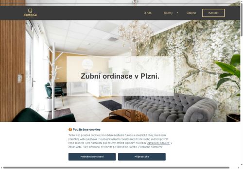 Zobrazit webové stránky Zubní ordinace DENTONIA - MDDr. Antonia Vuković, MDDr. Tereza Sedláčková