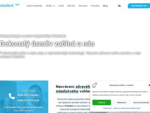 Zubní ordinace Poladent - MUDr. Alexandra Černá Polachová, MDDr. Pavla Myslíková, MDDr. Štěpán Polach, MDDr. Alexandra Tomšů