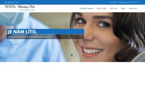 Zubní ordinace - MUDr. Petr Mastný
