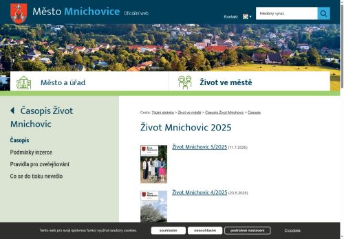Zobrazit webové stránky Časopis Život Mnichovic