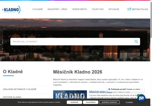Zobrazit webové stránky Měsíčník Kladno