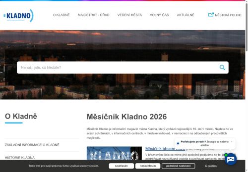 Zobrazit webové stránky Měsíčník Kladno