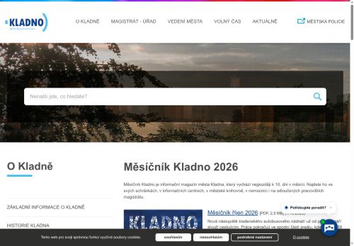 Zobrazit webové stránky Měsíčník Kladno