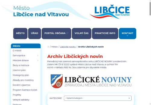 Zobrazit webové stránky Libčické noviny