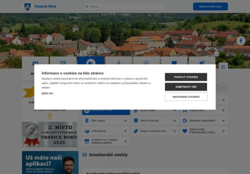 Zobrazit webové stránky Kosohorské noviny