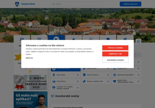 Zobrazit webové stránky Kosohorské noviny