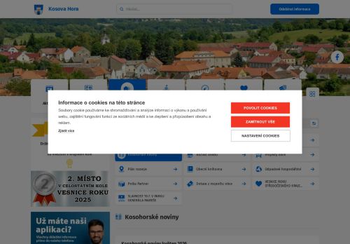 Zobrazit webové stránky Kosohorské noviny