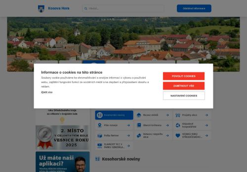 Zobrazit webové stránky Kosohorské noviny