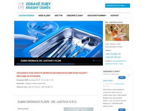 Zubní ordinace Dr. Justová, s.r.o.