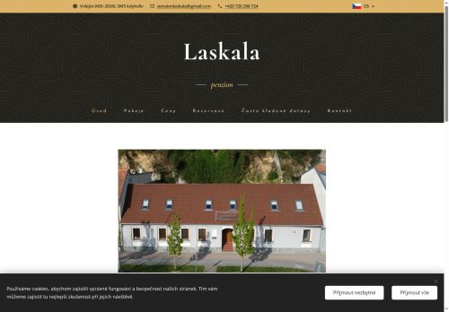 Zobrazit webové stránky Penzion Laskala