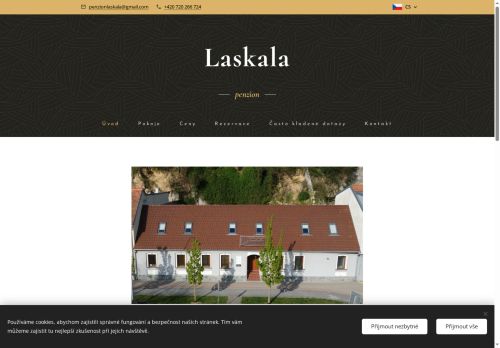 Zobrazit webové stránky Penzion Laskala