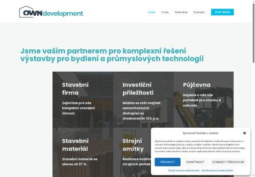 OWN Development s.r.o. nabízí práci na pozici Stavbyvedoucí    m/ž v obci Znojmo