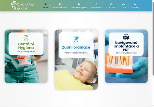 Zobrazit webové stránky Zubní ordinace - MDDr. Tereza Hodková