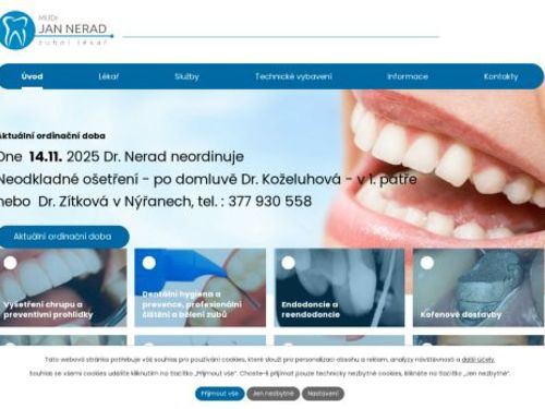 Zubní ordinace - MUDr. Jan Nerad
