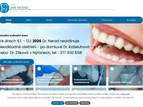 Zubní ordinace - MUDr. Jan Nerad