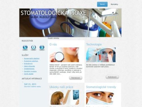 Zubní ordinace - MUDr. Rudolf Jakl