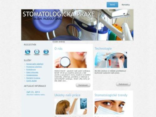 Zubní ordinace - MUDr. Rudolf Jakl