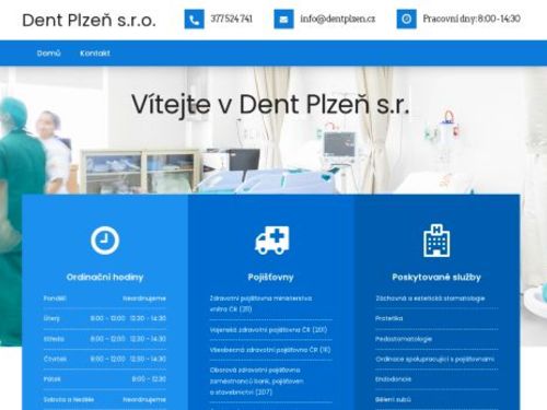 Zubní ordinace Dent Plzeň s.r.o. - MDDr. Irena Kralevičová