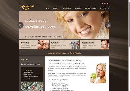 Zobrazit webové stránky Zubní klinika - Smile Dental, s.r.o.