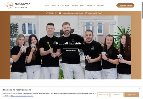 Zobrazit webové stránky Zubní centrum Nerudovka - MDDr. Jakub Švejda, MBA, MDDr. Ondřej Hloušek