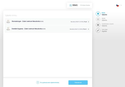 Zobrazit webové stránky Zubní centrum Nerudovka - MDDr. Jakub Švejda, MBA, MDDr. Ondřej Hloušek