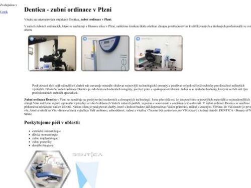 Zubní ordinace Dentica