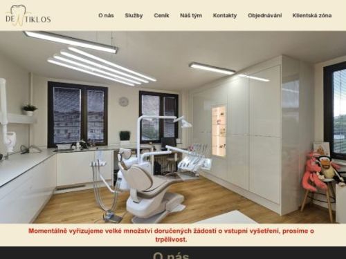 Zubní ordinace DENTIKLOS - MDDr. Jana Niklová Horynová