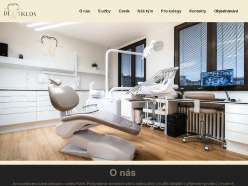 Zubní ordinace DENTIKLOS - MDDr. Jana Niklová Horynová