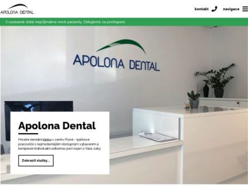 Zubní ordinace - Apolona Dental s.r.o
